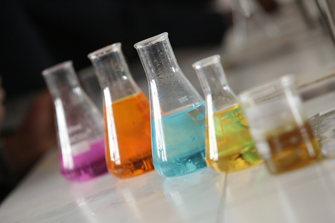 Image represents Chemicals in Lab
